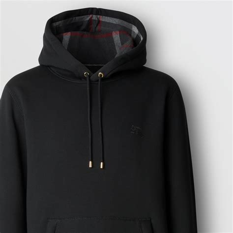 burberry black hoodie mens|burberry hoodie black and white.